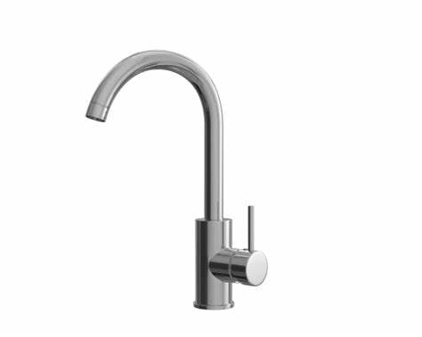 Giona Kitchen Mixer Tap with Swivel Spout - Chrome