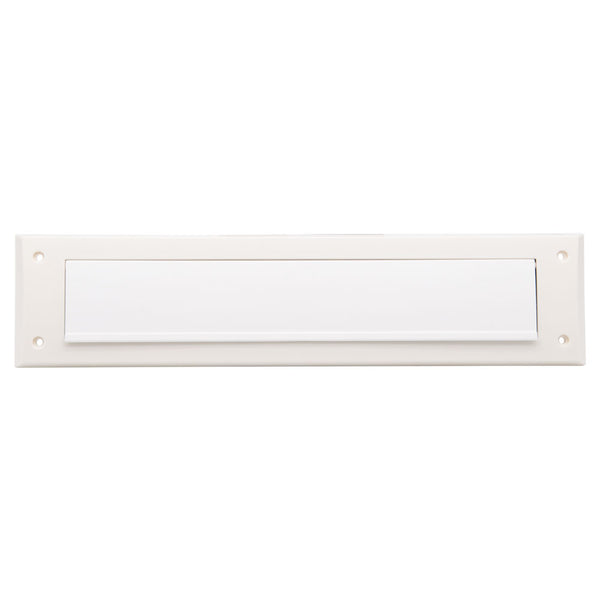 Internal Letter Box With Flap And Brush Draught Excluder