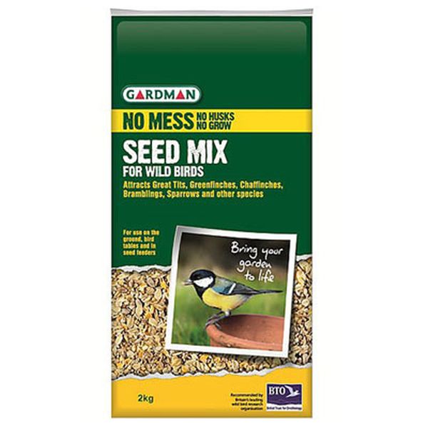 2KG No Mess Seed Mix