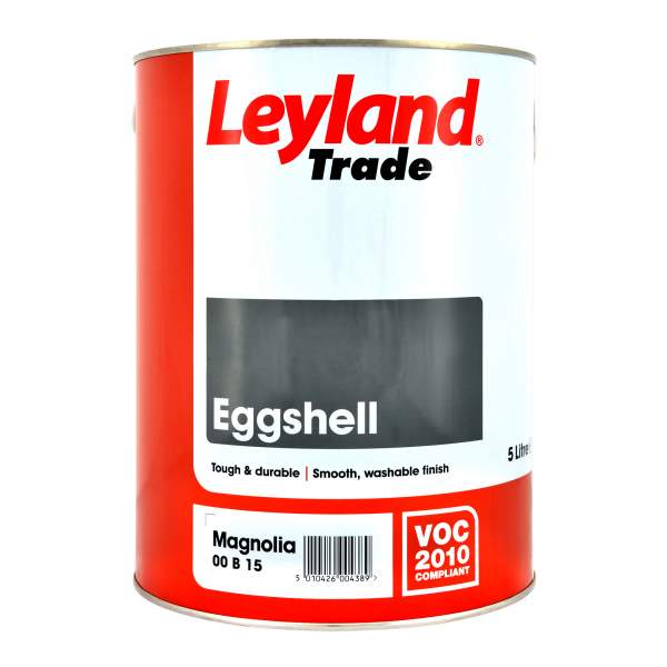 Leyland Trade Eggshell Magnolia 5L