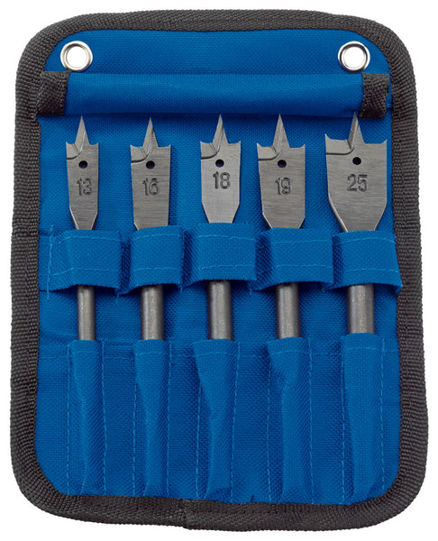 DRAPER Flat Wood Bit Set (5 Piece)