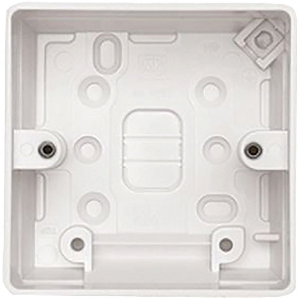 1 Gang Pattress Back Box