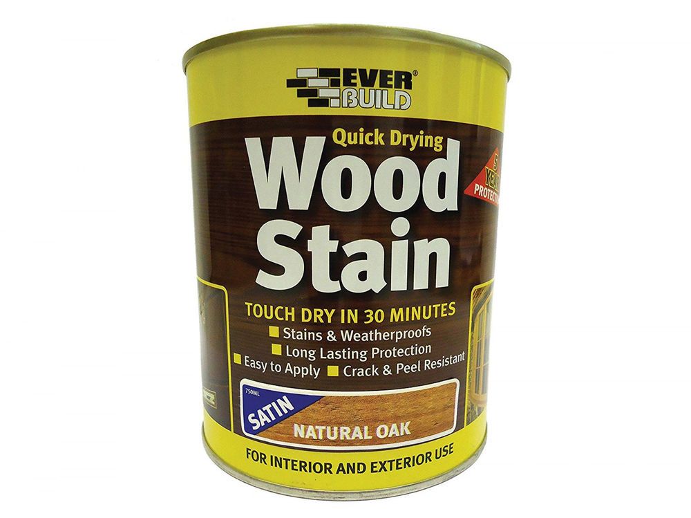 Everbuild Woodstain Satin 2.5ltr