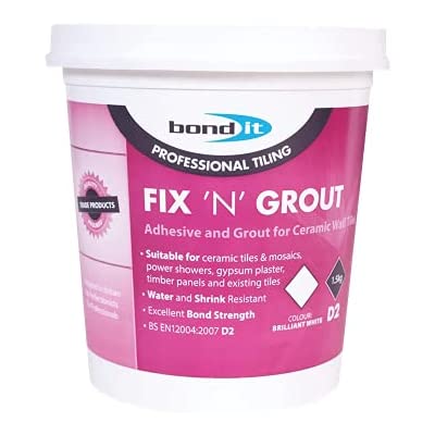 FIX 'N' GROUT - Ready Mix Tile Adhesive & Grout 1.5Kg