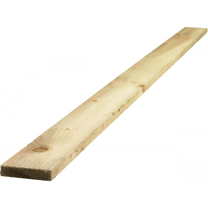 Sawn Treated Timber 100 x 22mm (4" x 1") 4.8m