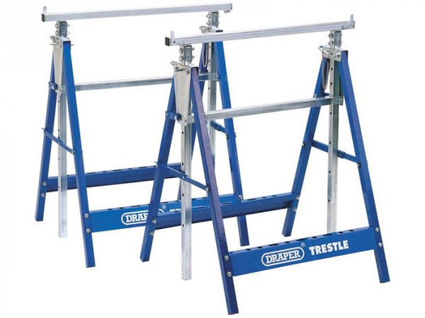 Draper Pair of Telescopic Builders Trestles