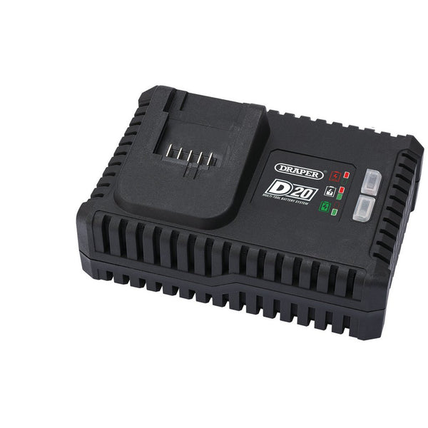 Draper D20 20V Fast Battery Charge - 4A