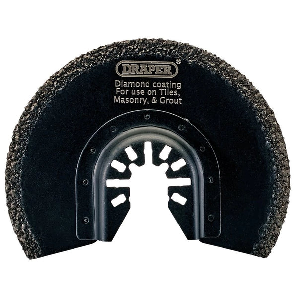 Draper Oscillating Multi-Tool Diamond Coated Cutting Blade 88mm
