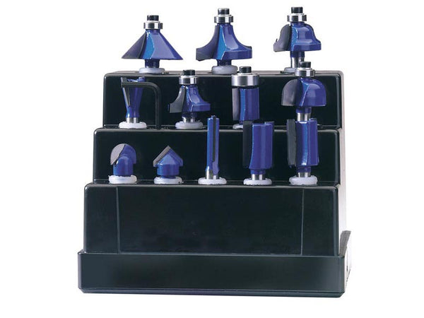 Draper 12 Piece 1/2in TCT Router Bit Set