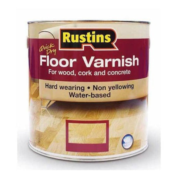 Rustins Quick Dry Floor Varnish 5 Litre