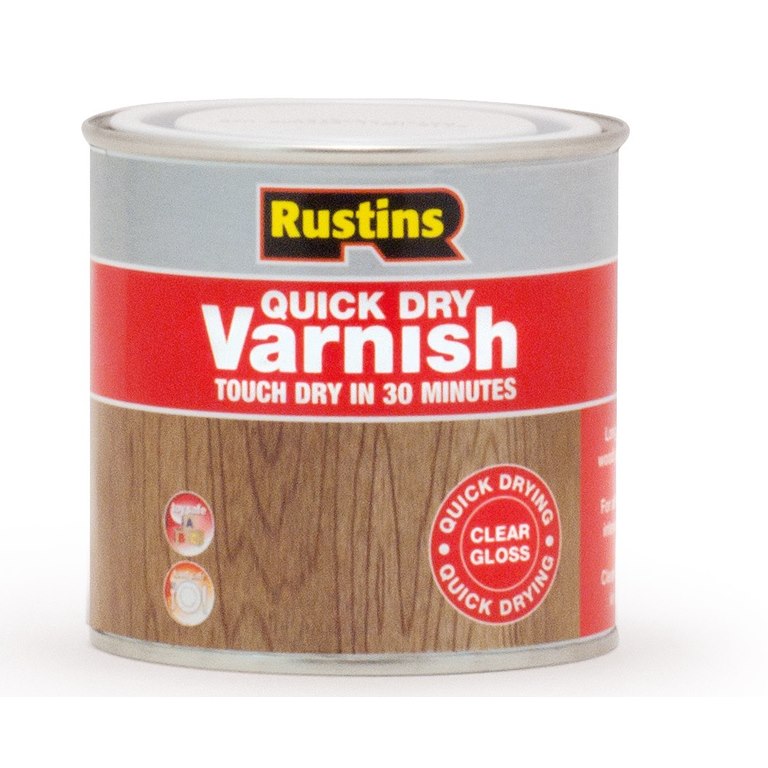 Rustins Quick Dry Varnish Gloss Clear