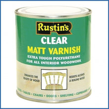 Rustins Polyurethane Clear Matt Varnish