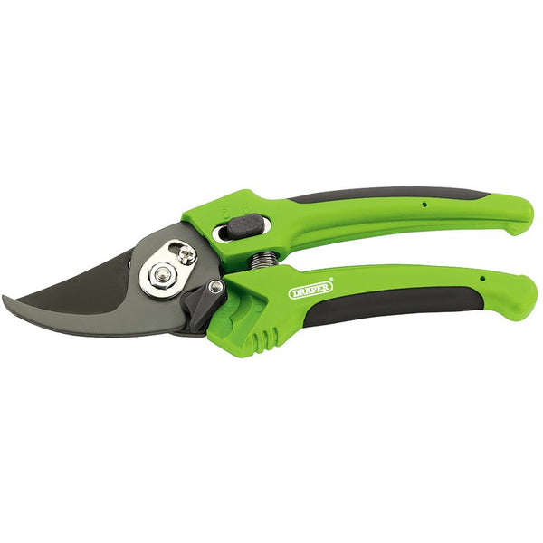 Draper Soft Grip Bypass Pattern Secateurs 200mm