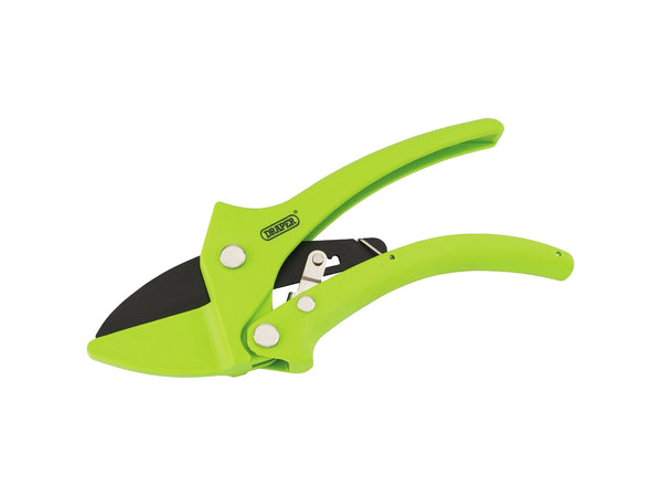 Draper 190mm Ratchet Action Anvil Pattern Secateur