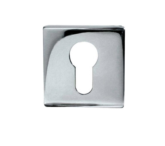 Euro Profile Square Escutcheon (52mm x 52mm x 7mm)