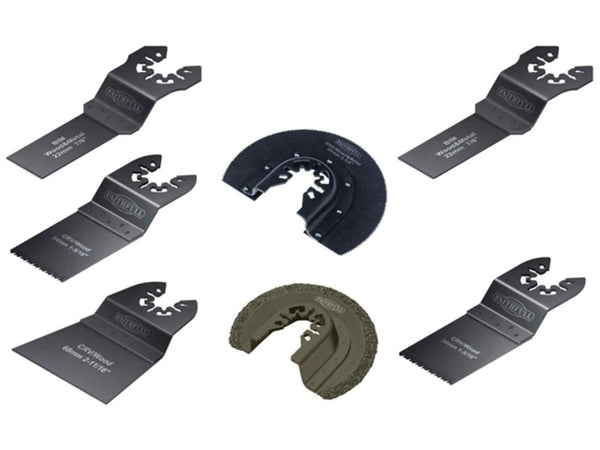 Faithfull 7pc Multi Function Tool Blade Set