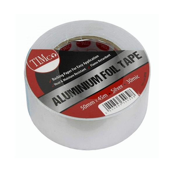 Aluminium Foil Tape 45m X 50mm