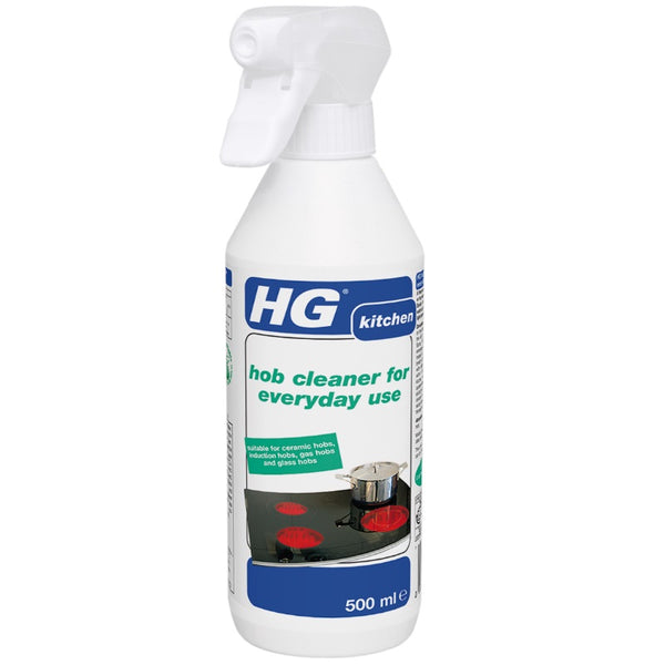 HG Daily Hob Ceramic Hobs Cleaning Spray 500ml Trigger Spray Bottle