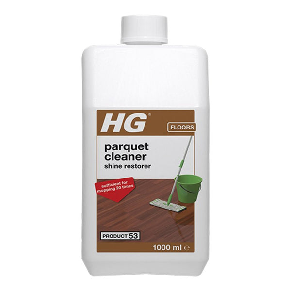 HG Parquet Wood Floor and Hardwood Gloss Cleaner (Wash and Shine) 1 Litre
