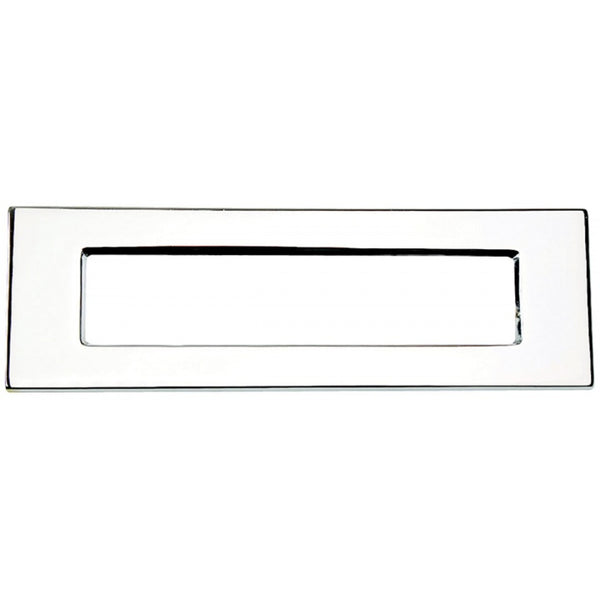 Victorian Letter Plate 305 x 102mm Chrome