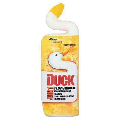 Duck Citrus Toilet Cleaner Liquid 750ml