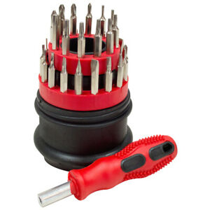 31 Piece Precision Screwdriver and Bit Set