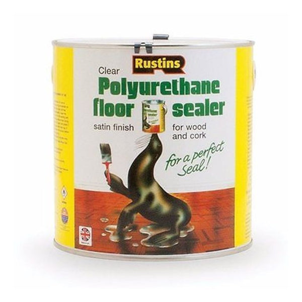 Rustins Polyurethane Floor Seal Satin 2.5 Litre