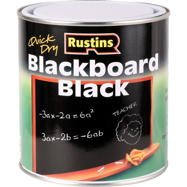 Rustins Quick Dry Blackboard Paint Black