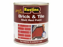 Rustins Quick Drying Brick & Tile Matt Red Paint