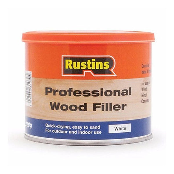 Rustins Professional Wood Filler White