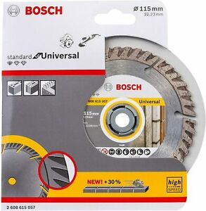 Bosch 115mm Diamond Cutting Disc Blades for Concrete