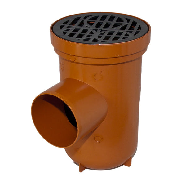 110mm Underground Bottle Gully Circular Top