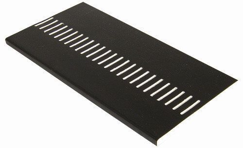 Black Vented Soffit Board