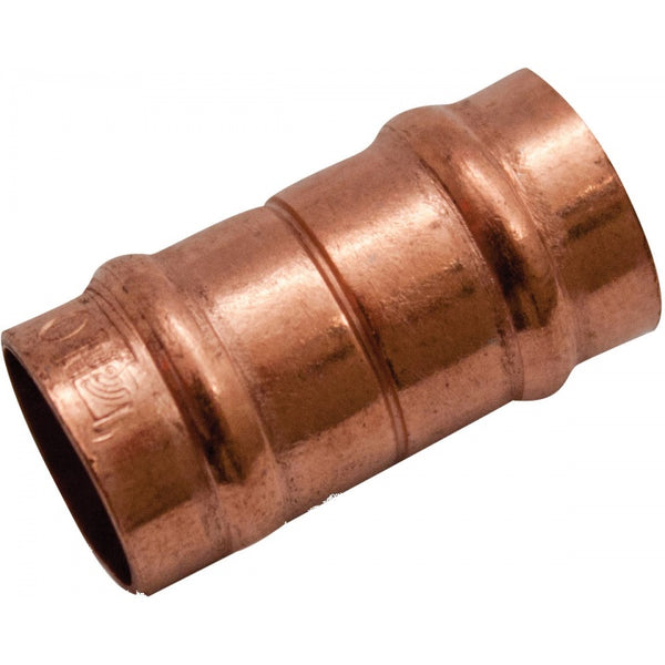 Copper Solder Ring Straight Coupler Bag X 25