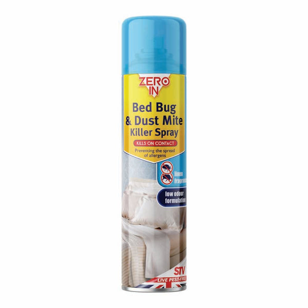 Zero In Bed Dust Mite and Bed Bug Killer Spray 300ml