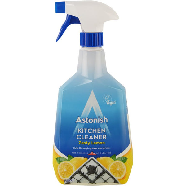 Astonish Kitchen Cleaner Spray Zesty Lemon 750ml