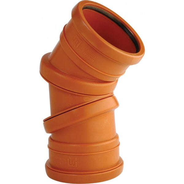 110mm Underground Double Socket Adjustable Bend