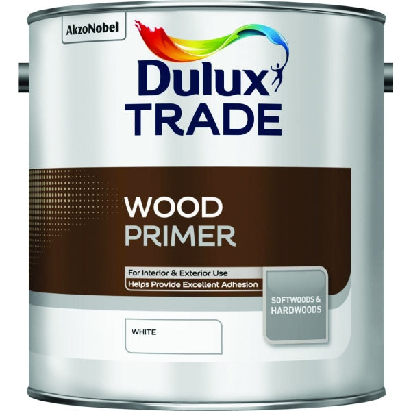 Dulux Trade Quick Dry Wood Primer Undercoat White 2.5L