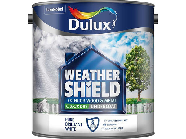 Dulux Weathershield Undercoat White 2.5L