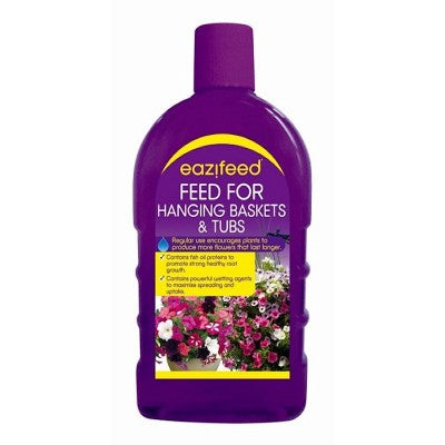 Eazifeed Hanging Basket & Flower Tub Plant Feed 500ml Liquid Food