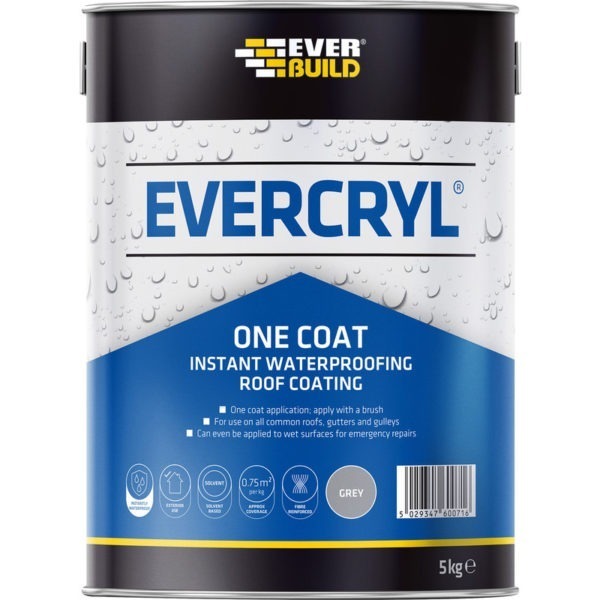 Evercryl One Coat Roof Repair Compound 5Kg