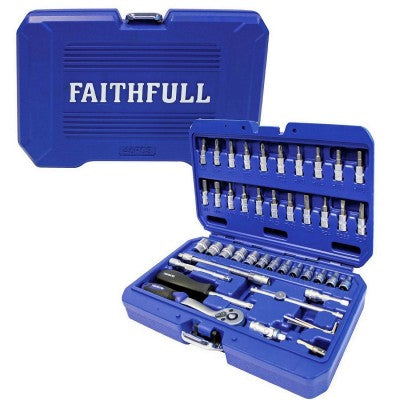 Faithfull Driver Bit And Socket Set