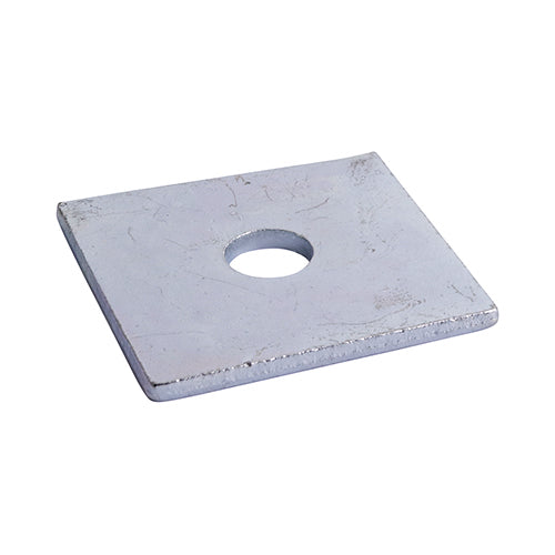 Square Plate Washers - Zinc Box Of 100