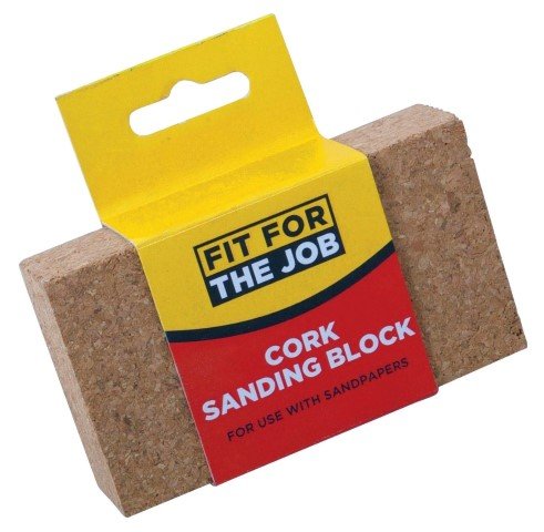Fit For The Job Cork Sanding Block