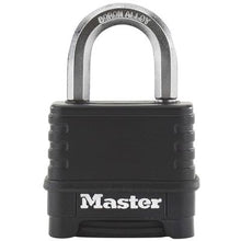 Master Lock Combination Padlock Excell Zinc 57 mm Black
