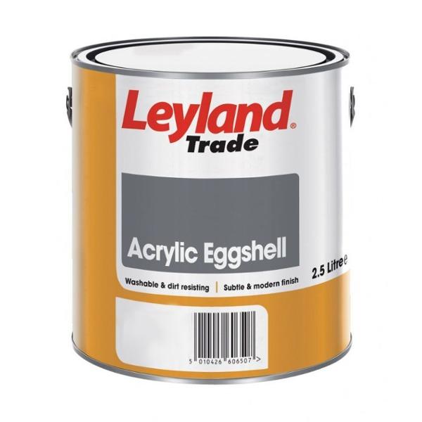 Leyland Trade Acrylic Eggshell Magnolia 5L