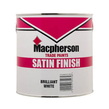 Macpherson Satin Finish Paint Brilliant White 2.5L