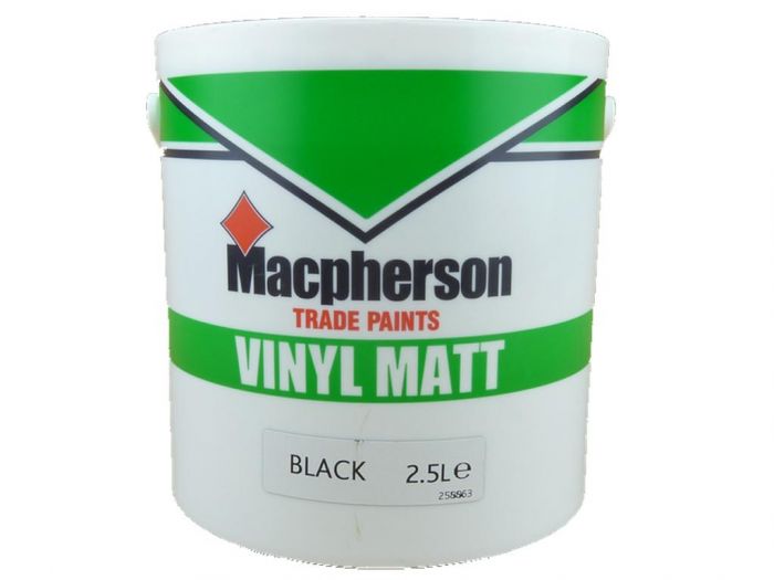Macpherson Vinyl Matt Emulsion Black