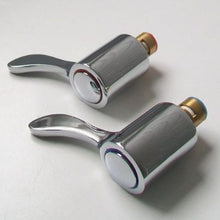 Lever Head Chrome Plated Tap Conversion Kit Silver