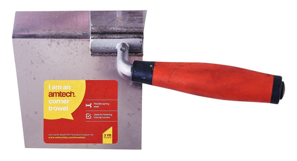Amtech Corner Trowel - Soft Grip